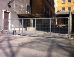 Liugvärav tsingitud 3D paneel ERR Liugvärav tsingitud 3D paneel ERR