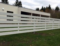 Деревянные ограды