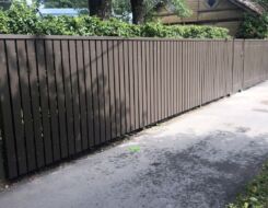 Деревянные ограды