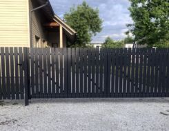 Раздвижные или откатные ворота