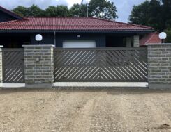 Раздвижные или откатные ворота