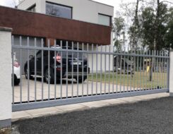 Раздвижные или откатные ворота