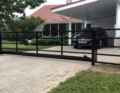 Раздвижные или откатные ворота