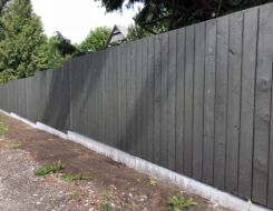 Деревянные ограды