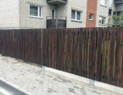 Деревянные ограды