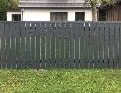 Деревянные ограды