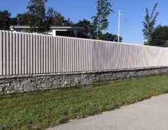 Деревянные ограды