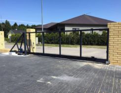Откатные ворота Откатные ворота