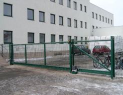 Откатные ворота Откатные ворота